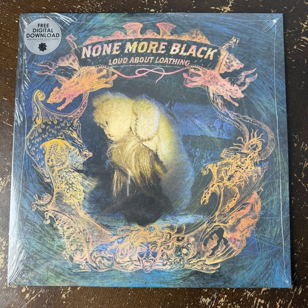 None More Black Loud About Loathing 2004 Sealed 12” Vinyl EP Melodic Punk Sabot